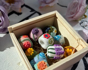 Perles dreadlocks florales : collection de fleurs faites main printemps