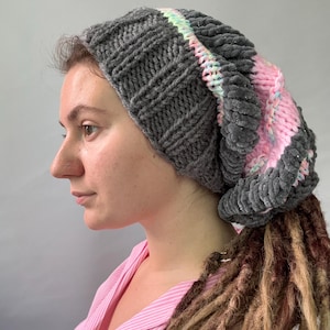 Long Dreadlock Beanie - Etsy display picture 1