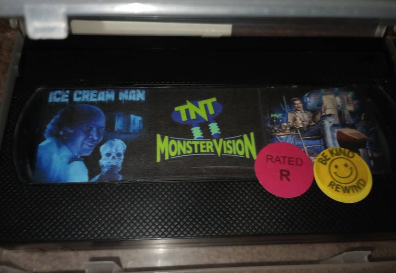 Ice Cream Man Vhs Horror Tnt Joe Bob Briggs Summer School Etsy