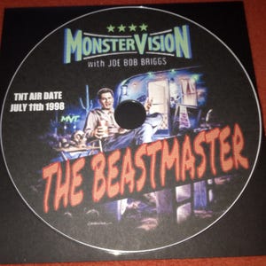 MONSTERVISION DVD Joe Bob Briggs 1990's commentary cut films Horror vintage television The Beastmaster
