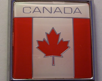 Scotland Scottish Flag Car Truck Black Round Grill Badge 3.5" Grille Chrome Emblem - Canada - View #10