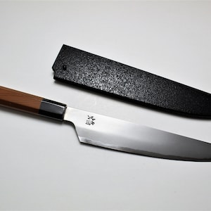 Japanese  Sujihiki Homura Kogetsu with Saya 240mm (9.4&quot;) - Aoniko Japanese Chef Knife Kitchen Knife Made in Japan