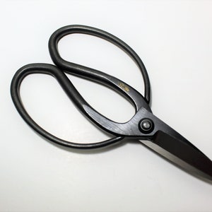 Japanese Garden Scissors High Carbon Steel 200 mm (7.8&quot;) Long Okubo Made in Japan