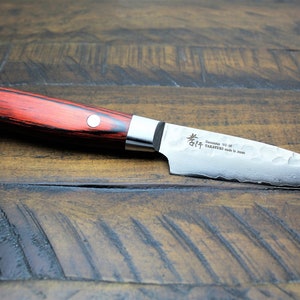 Damascus Japanese Petty / Paring knife 33 Layer 80 mm Kitchen Knife Made in Japan