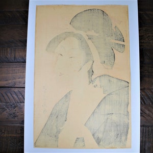 Japanese Ukiyoe Ōkubie by Chokosai Eisho Japanese Woodblock Prints
