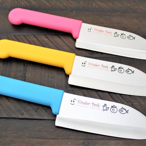 Japanese Children Stainless Steel Kitchen Knife 115 mm (4.5") Made in Japan Kitchen Knife Kids Knife Children Tool