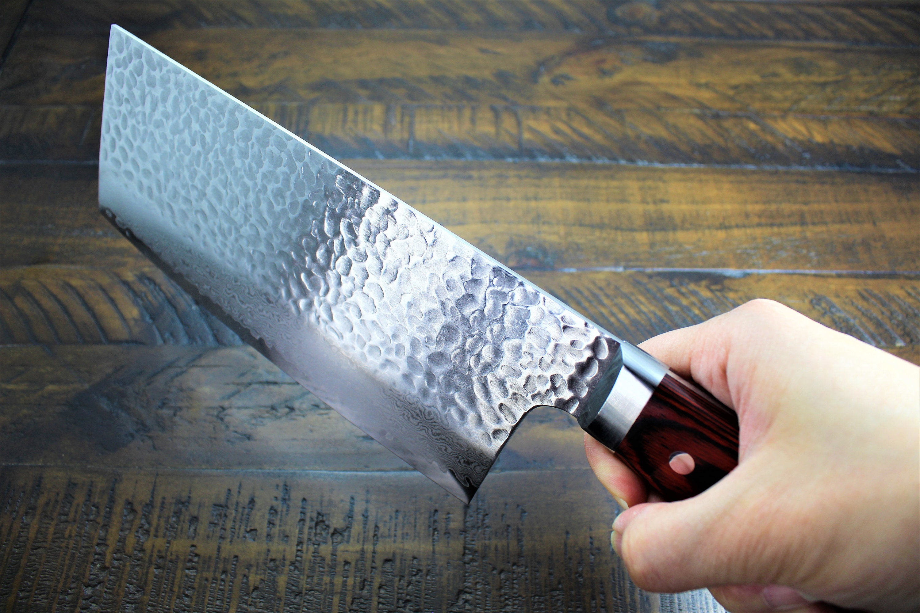 Damascus Japanese Chopper Knife / Japanese Cleaver 33 Layer Etsy