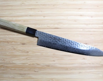 Damascus Gyuto Chef Knife: Sakai Takayuki 240mm Japanese Handle