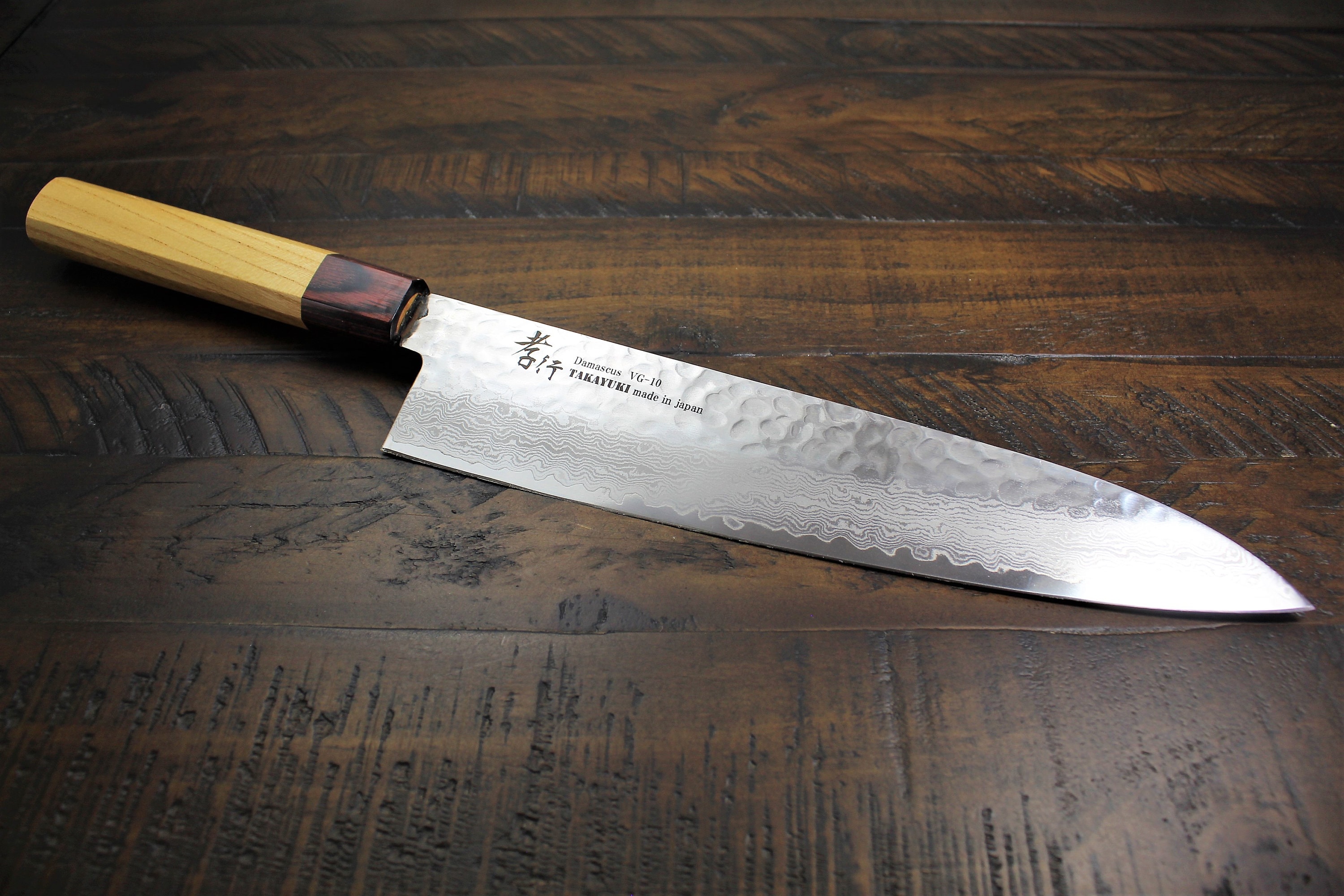  KYOKU Gin Series - Cuchillo de cocina de 6 pulgadas, cuchillo  japonés VG10 de acero inoxidable de damasco con hoja de iones plateados G10  mango de mosaico G10, cuchillo profesional multiusos