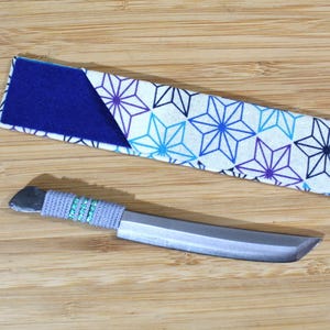 Higonokami Aogami Omamori Kogatana Small Katana Japanese Pocket Knife Made in Japan Handmade
