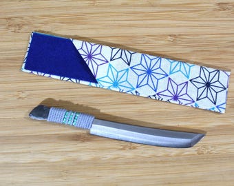 Higonokami Aogami Omamori Kogatana Small Katana Japanese Pocket Knife Made in Japan Handmade