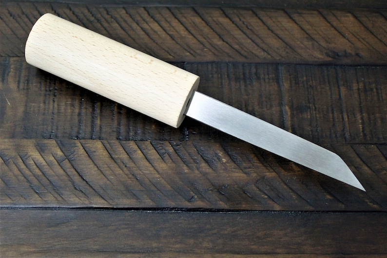 Japanese Oyster Shucker / Opener / Kakimuki With Wooden Handle Etsy