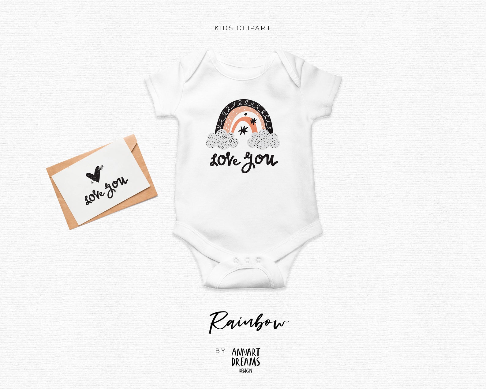 Rainbow Clipart Rainbow Svg Rainbow Baby Svg File Vector Etsy