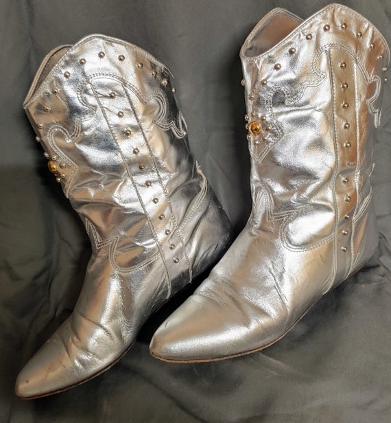 Rhinestone cowboy boots