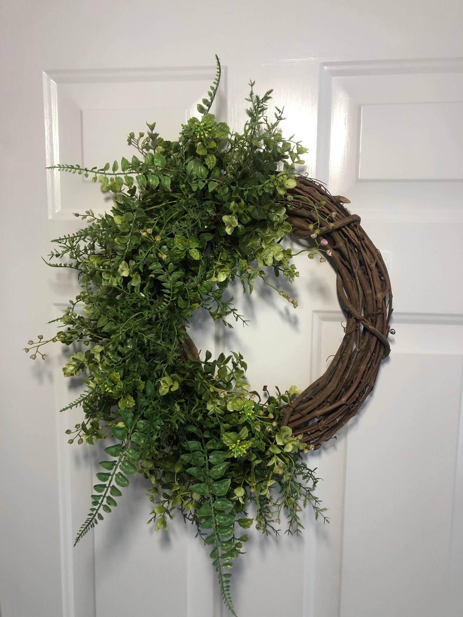 Grapevine Wreath for Front Door Everyday Grapevine Wreath Etsy