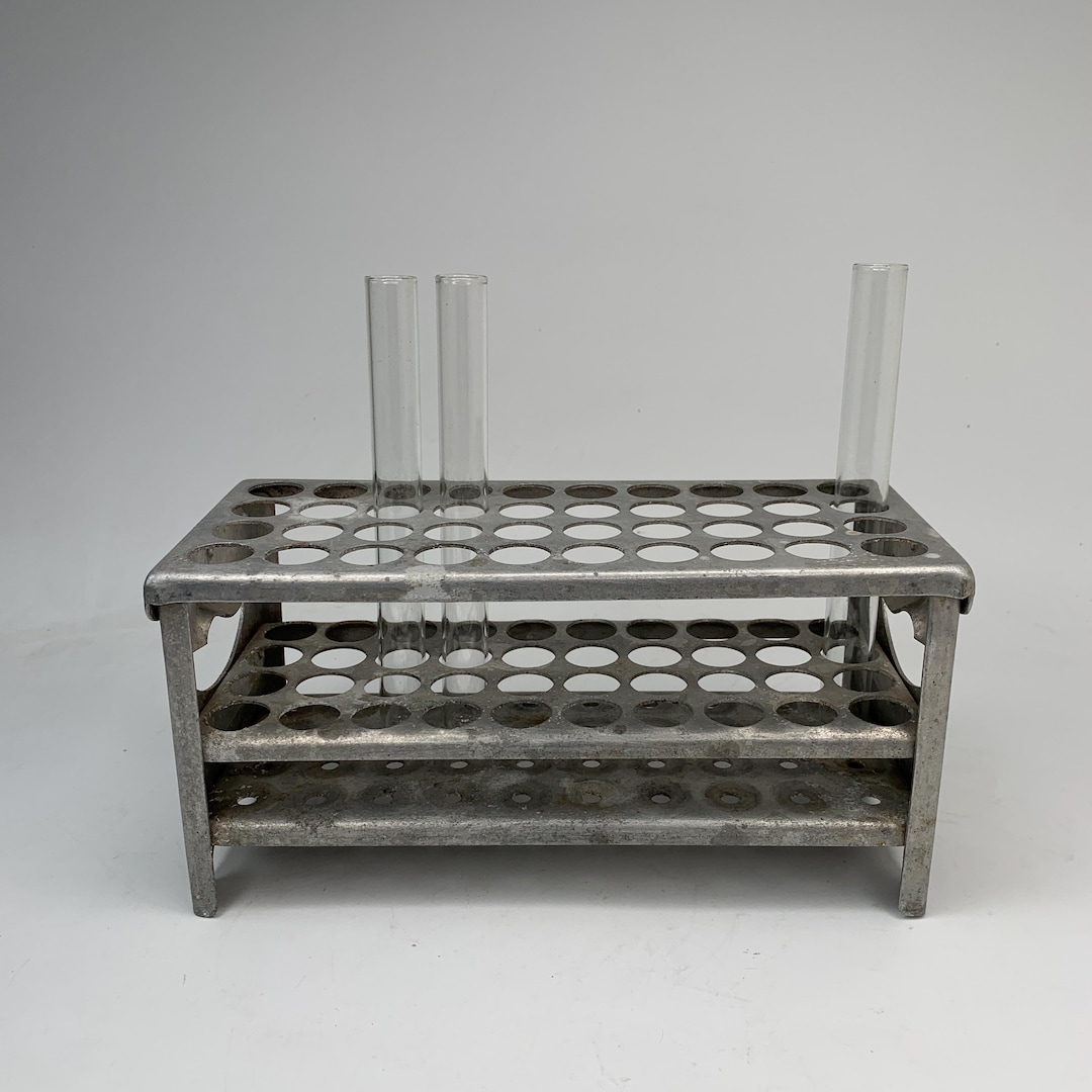 Vintage Lab Rack, Test Tube Rack, Soviet Test Tube Rack, Science Glass ...