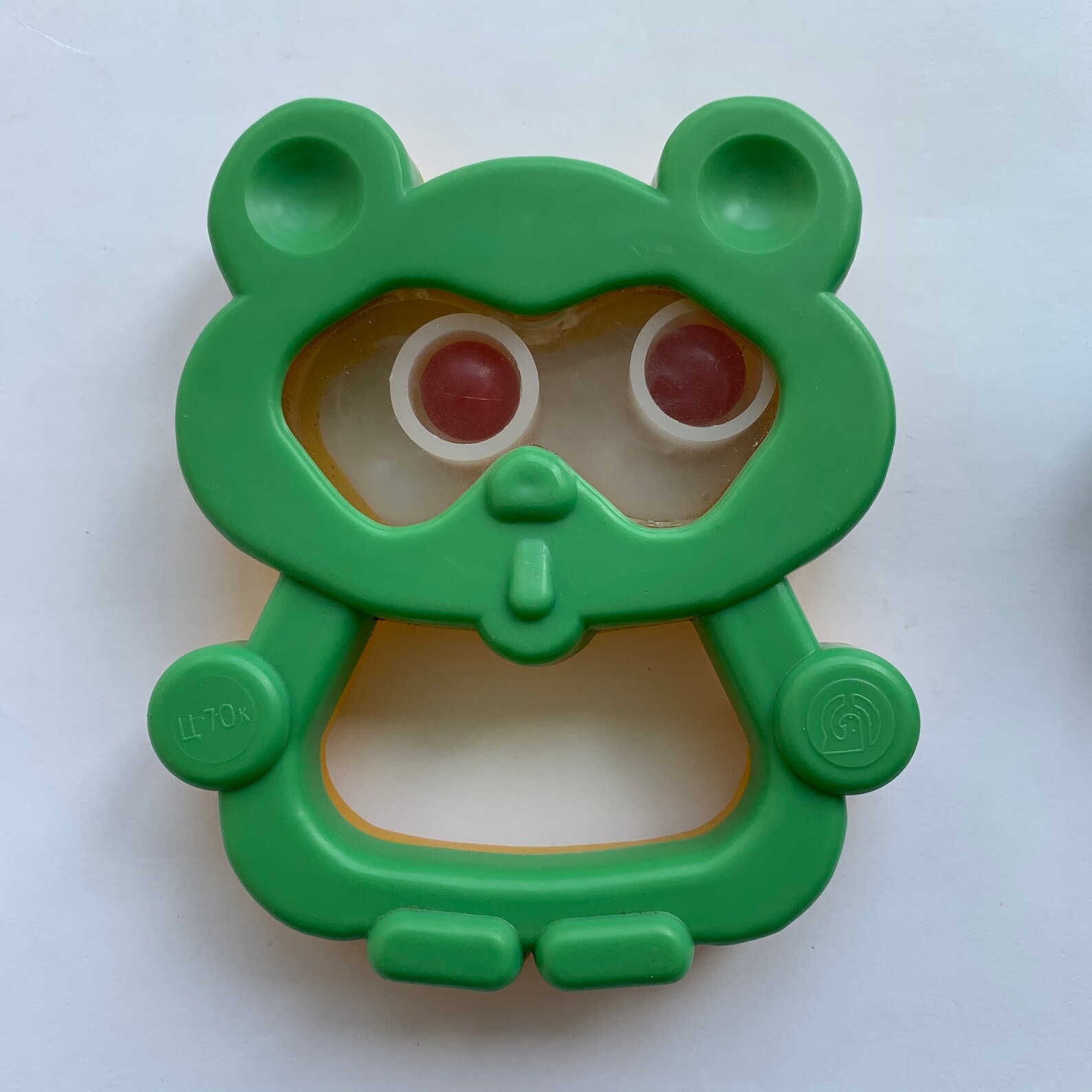 Vintage Plastic Rattles Bear Rattles Baby Toys for Toddlers Etsy