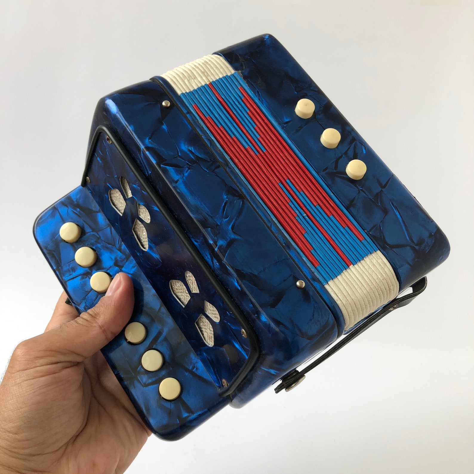 Vintage Toy Accordion Soviet Accordion Rare Musical Toy Etsy Australia