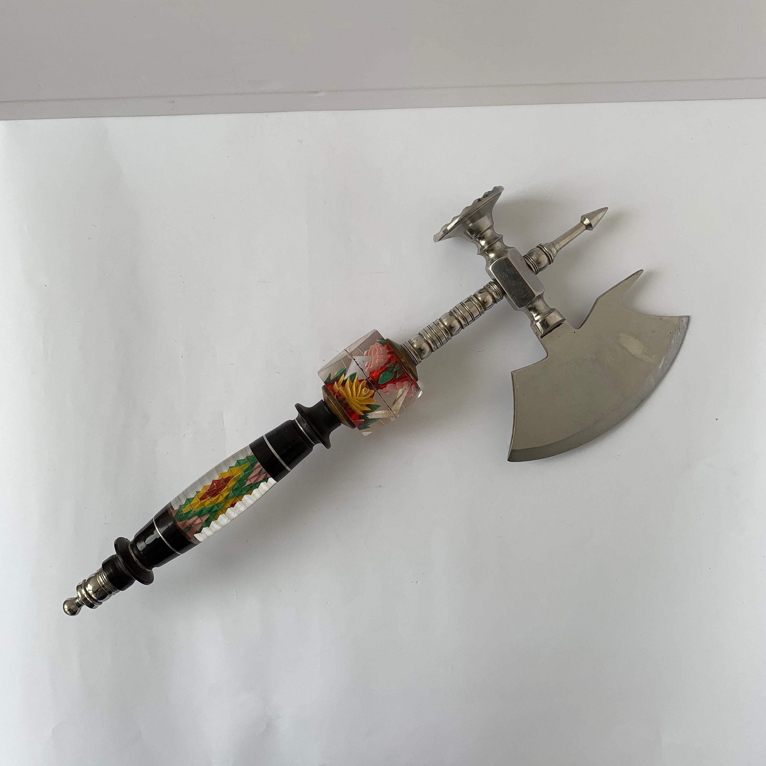Vintage Meat Ax, Handmade, Soviet Prison Art, Kitchen Knife