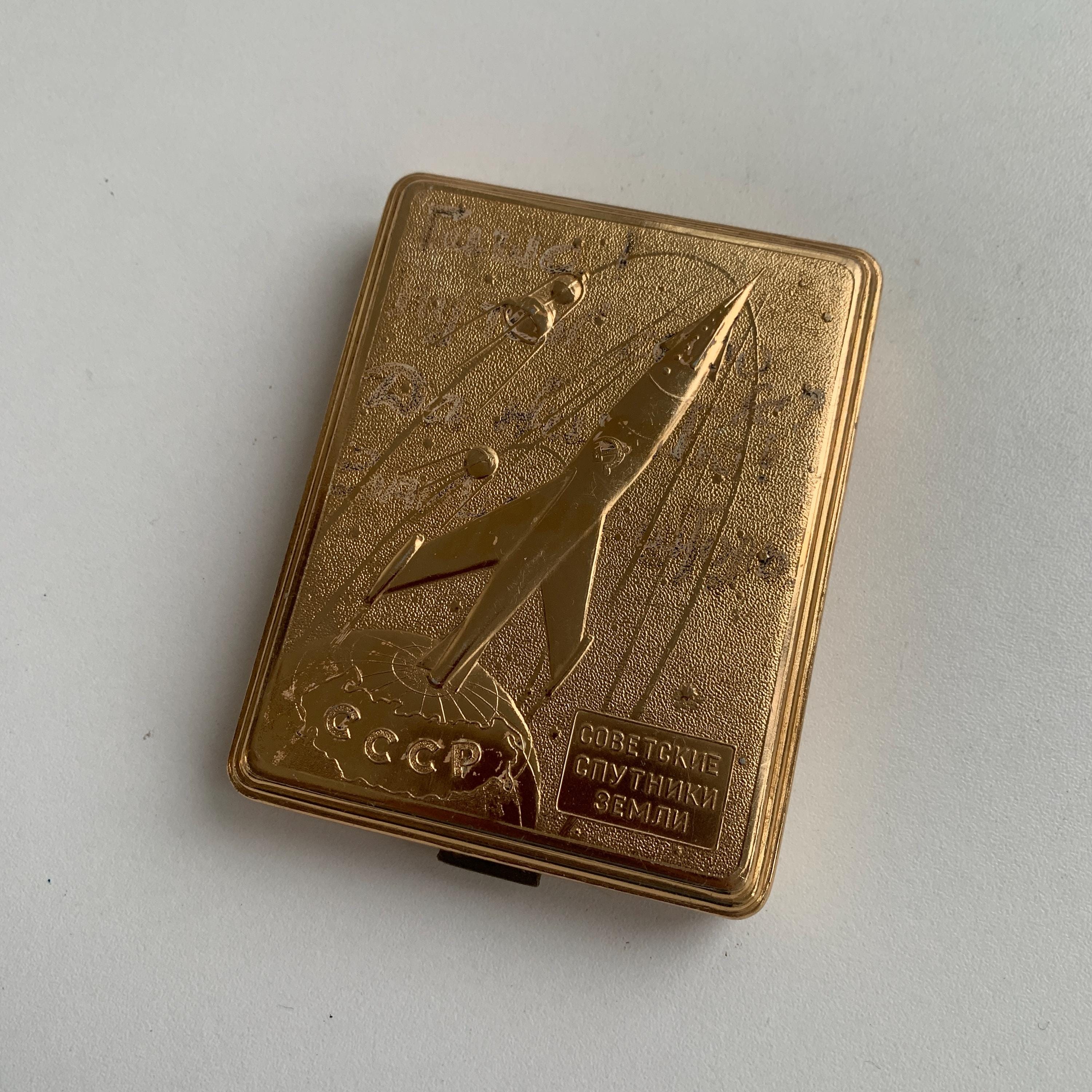 60年代 シガレットディスペンサー アンティーク 真鍮 インテリア