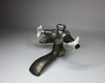 Antique Porcher Taps Paris, Old French Hot and Cold Taps Antique Porcher Taps Paris, Old French Hot and Cold Taps