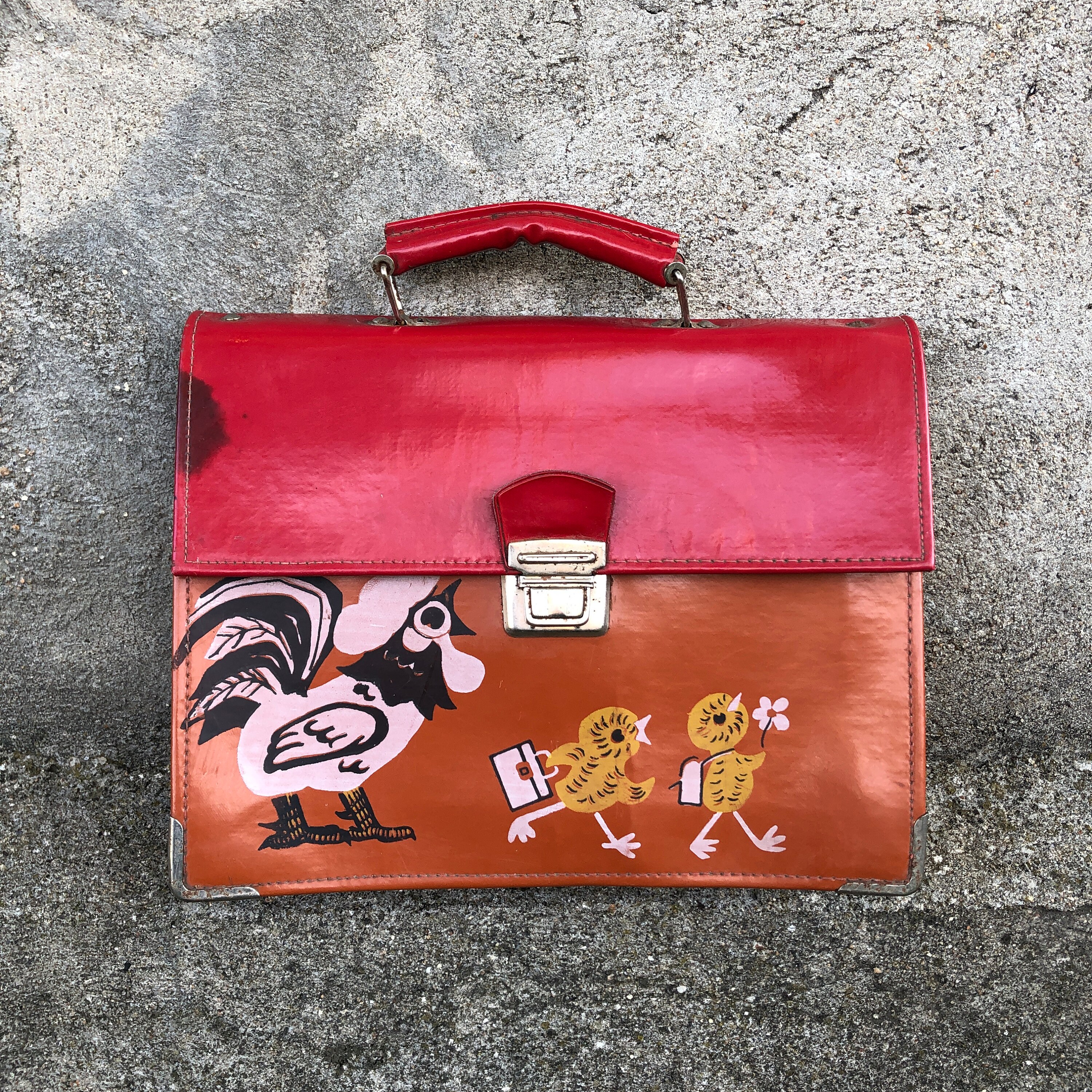 Oude schooltas Etsy Nederland