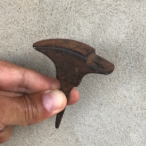 Rare Antique Tool, Shoemaker&#39;s Tool, Shoe Repair, Shoe Sewing, Leather Working Tool, Collectible Tool, Shoemaker Gift,