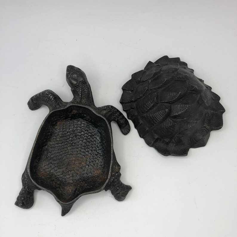Vintage Ashtray Turtle Cast Iron Ashtray Soviet Ashtray Etsy