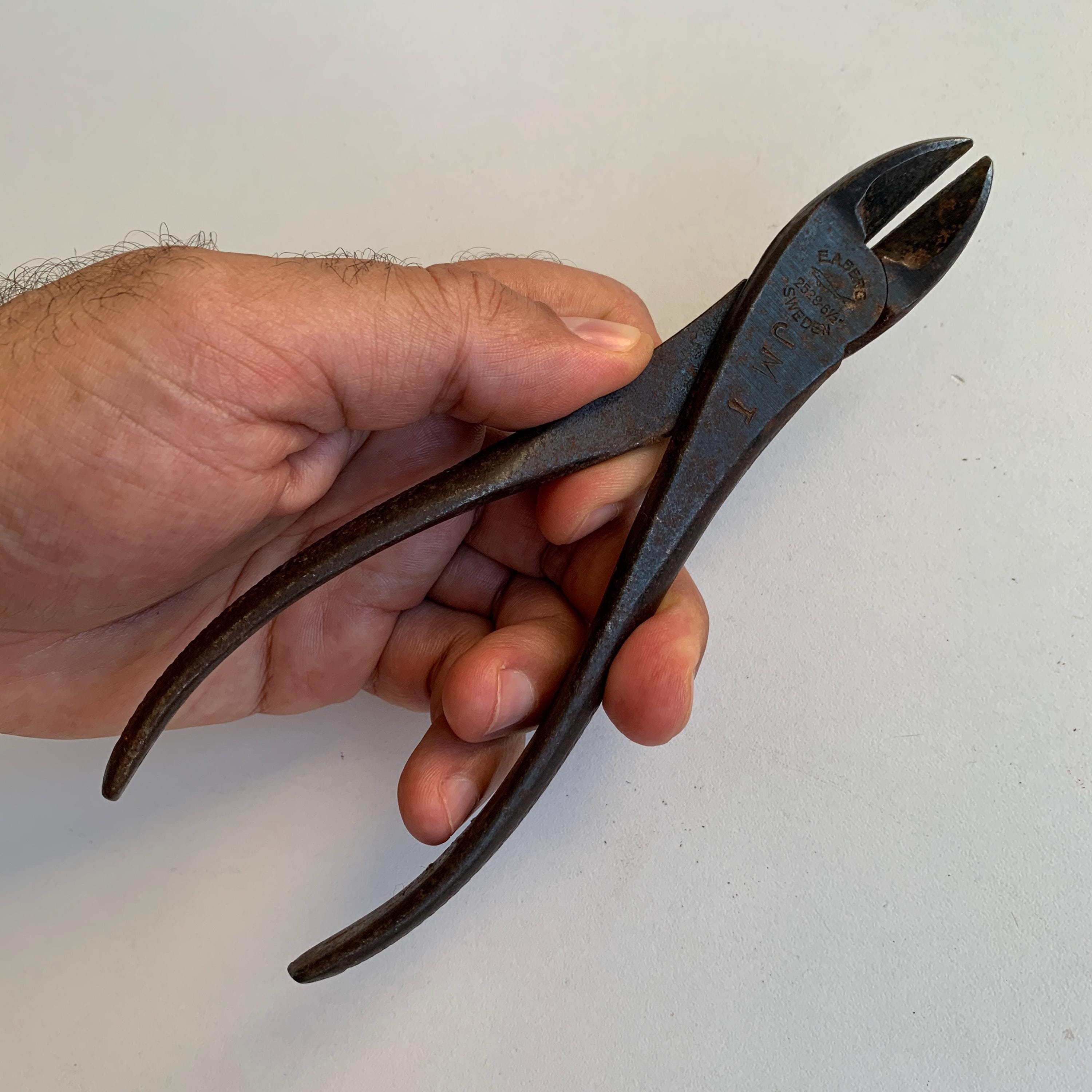 Vintage Wire Cutter Tool, E.A. Berg Sweden, Wire Cutter, Diagonal