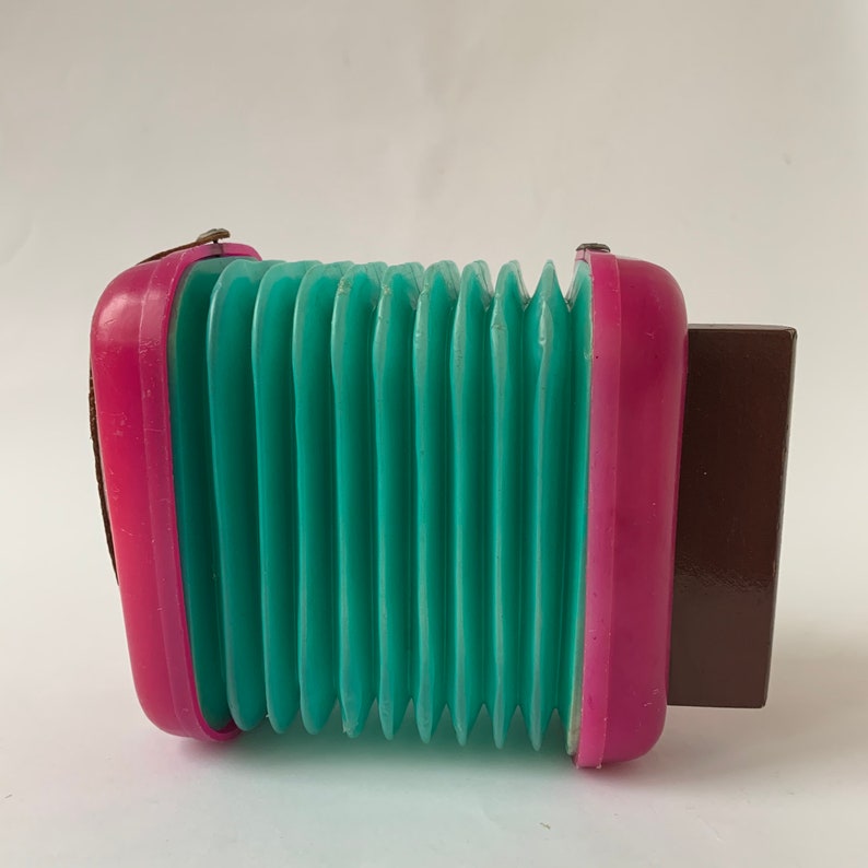 Accordéon Rétro Rouge En Plastique Bontempi Fonctionnel