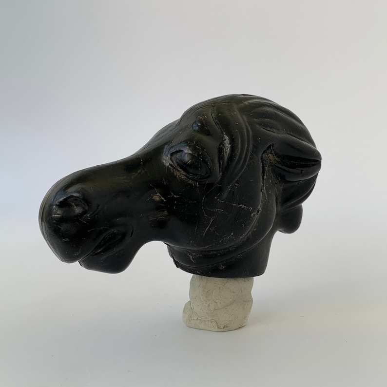Horse Head Vintage Plastic Horse Head Old Toy Rarity Etsy