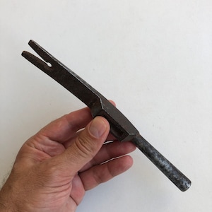 Vintage Carpentry Hammer, Upholstery Hammer, Furniture Hammer, Collector&#39;s Hammer, Craft Tool, Rare Tool, Industrial Decor, Gift for Him