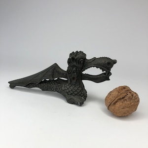 Vintage Nut Opener, Metal Nutcracker, Dragon, Kitchen Gadget, Soviet Walnut opener, Confectioner's Tool, Homemade Baking, Christmas Gift