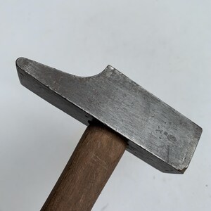Vintage Craft Hammer, French Hammer, Blacksmith Hammer, Locksmith Hammer, Rare Shaped Hammer, Metalworking, Collectible Tool, Gift for Him