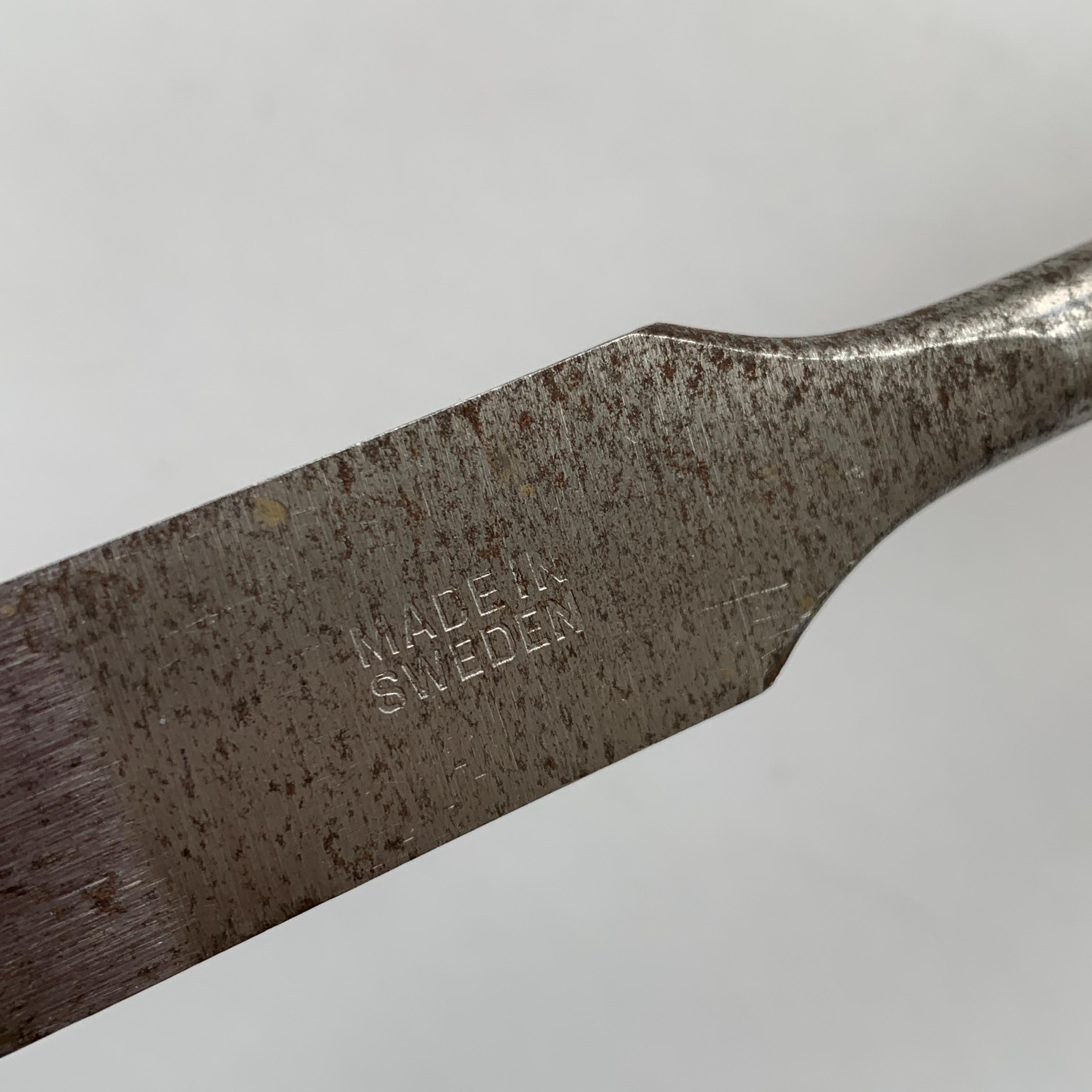 Vintage Carpentry Tool, Scandia Chisel, Swedish Tool, Wood Carving