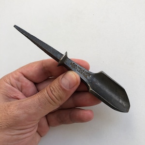 Vintage Carpentry Tool, Round Chisel, Wood Carving, Craft Tool, Collectible Tool, Gift for Him,