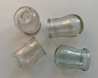 BV Medical Set Di 5 Barattoli Trasparenti In Plastica - Altezza 16,5 Cm, Diametro 10,2 Cm, Per Ufficio Medico, Dentale O Bagno