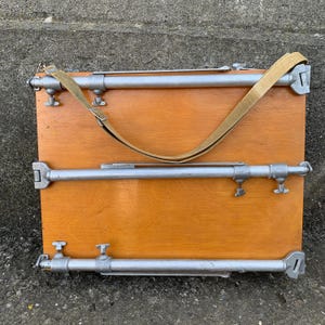 Vintage Easel, Artist Accessory, Drawing Stand, Folding Easel, Wooden Easel, Rustic Easel, Artist Drawer, Vintage Decor