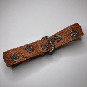 Vintage Les Copains Belt, Silver Line, No. 3, Luxury Belt, Waist Belt, Leather Belt, Women&#39;s Belt, Women&#39;s Accessory, Fashion Belt
