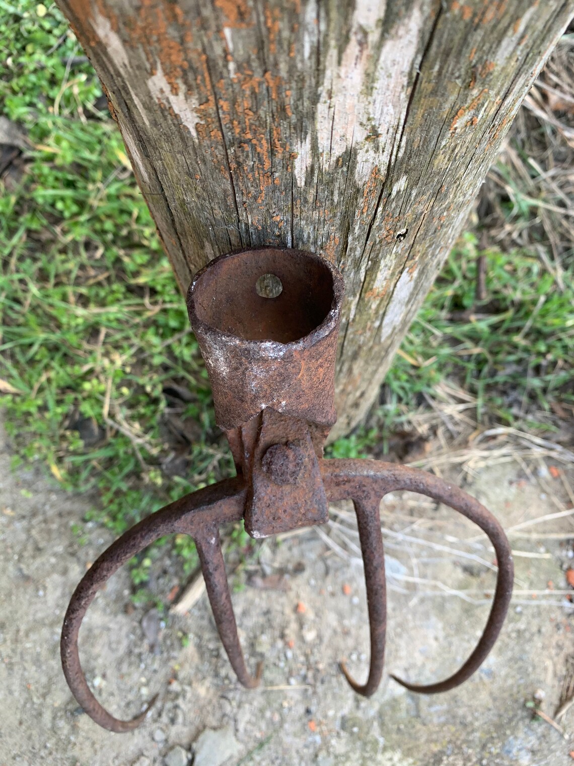 Antique Garden Pitchfork Hand Old Garden Tools Etsy