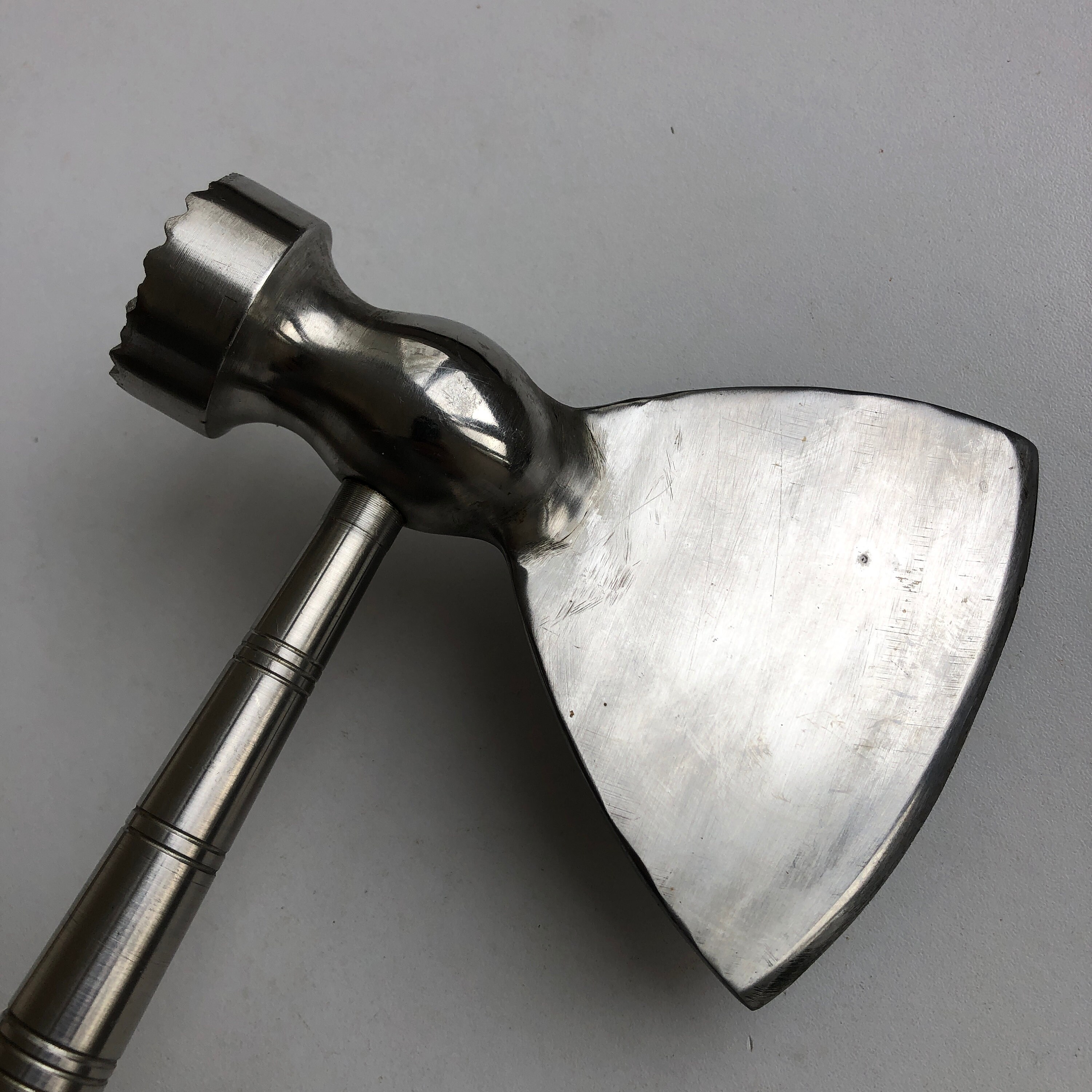 Hache à Viande / Marteau Vintage Soviétique - Outil De Cuisine Rare