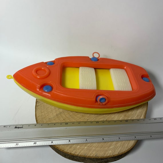 USSR Vintage Toy boat,toy Water Transport, Soviet-era Toys, Large Plastic  Toy, Toys for Boys, Old Toys, Interesting Find, Collectible Toys 