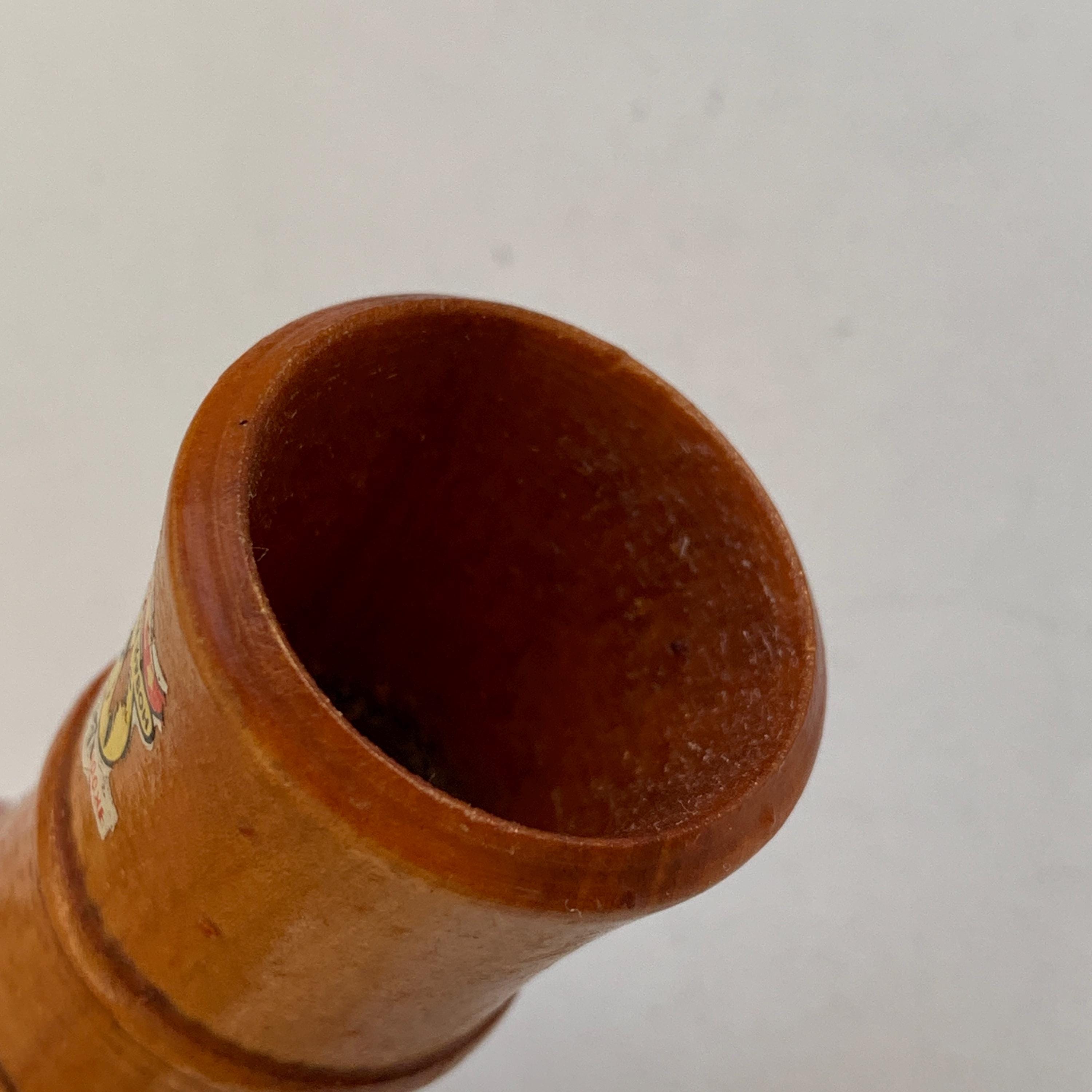 Sifflet Appeau Pour Oiseaux 19e Siècle Ancien Chasse Chasseur Art Populaire