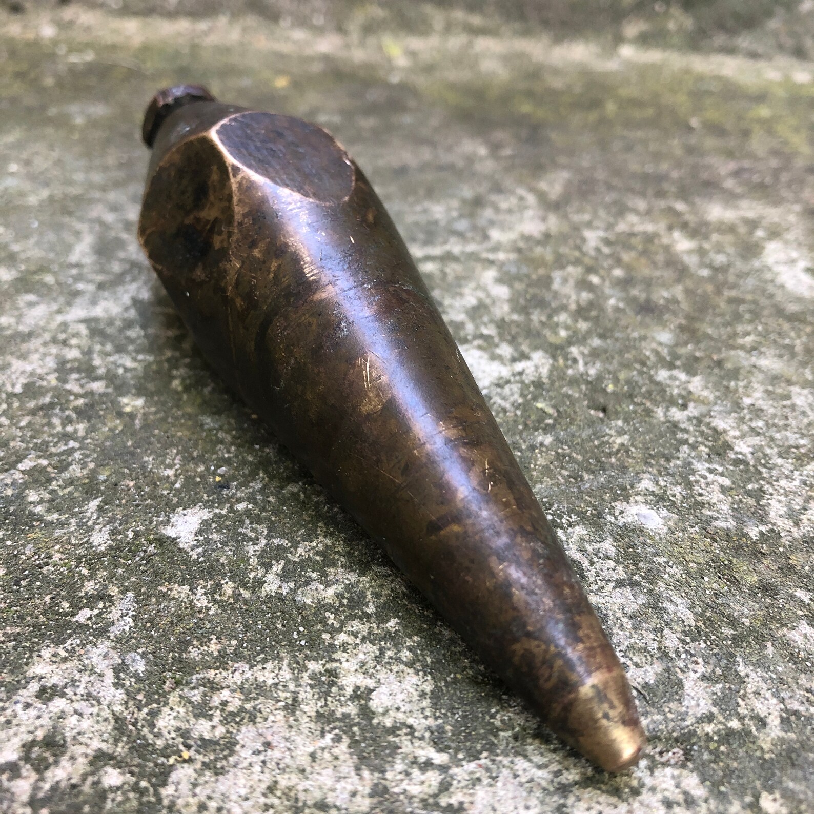 Vintage Plumb Line Bronze Plumb Line Construction Tool Etsy