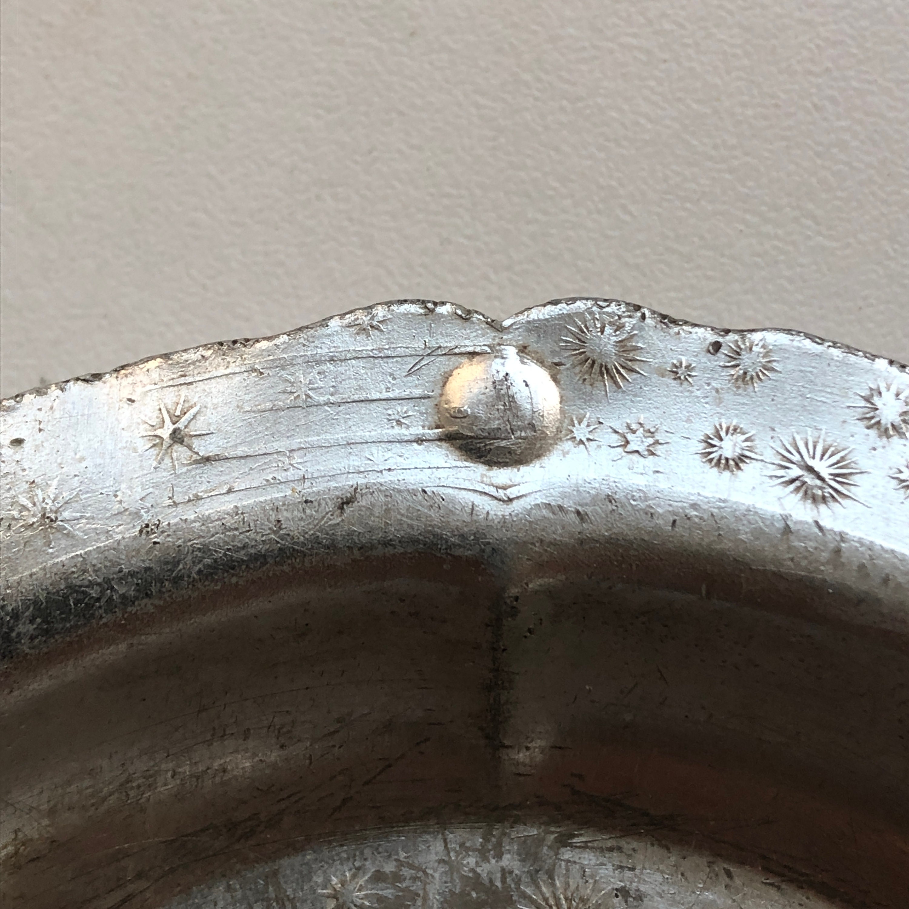 Vintage Ashtray, Aluminum Ashtray, Sputnik 3, Soviet Space