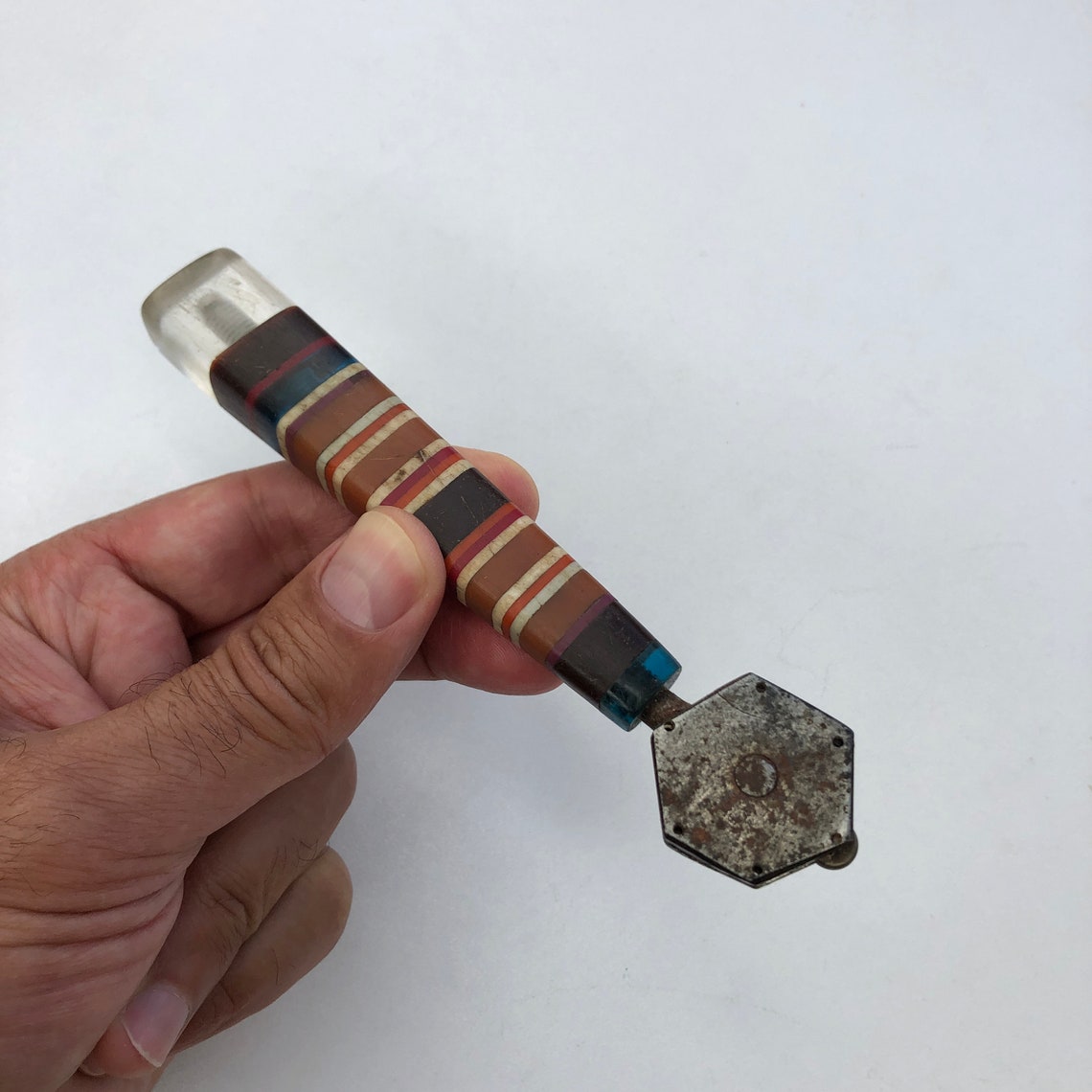 Vintage Glass Cutter Roller Glass Cutter Handmade Prison Etsy