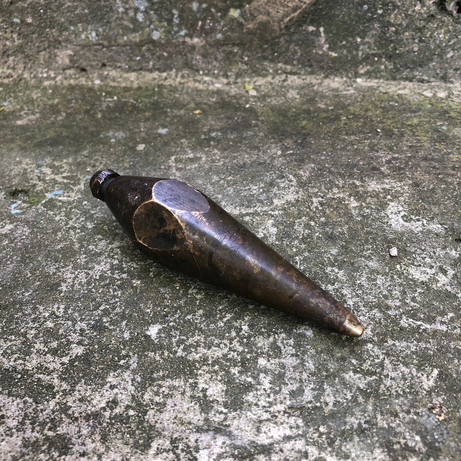 Vintage Plumb Line Bronze Plumb Line Construction Tool Etsy