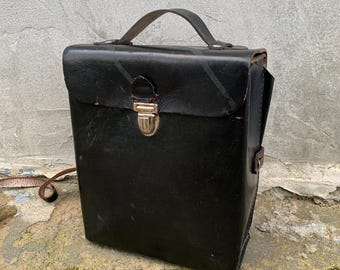 Vintage Erste-Hilfe-Kasten, Arzttasche, rotes Kreuz, medizinische Schultertasche, Doktortasche, Armee-Medizintasche, Sanitäter Geschenk, Vintage Geschenk,