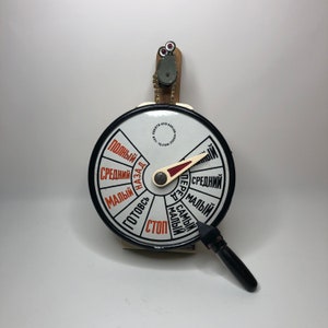 Vintage Ship Instrument, Ship Mechanical Telegraph, Ship Equipment, Rarity, Nautical Decor, 1950,