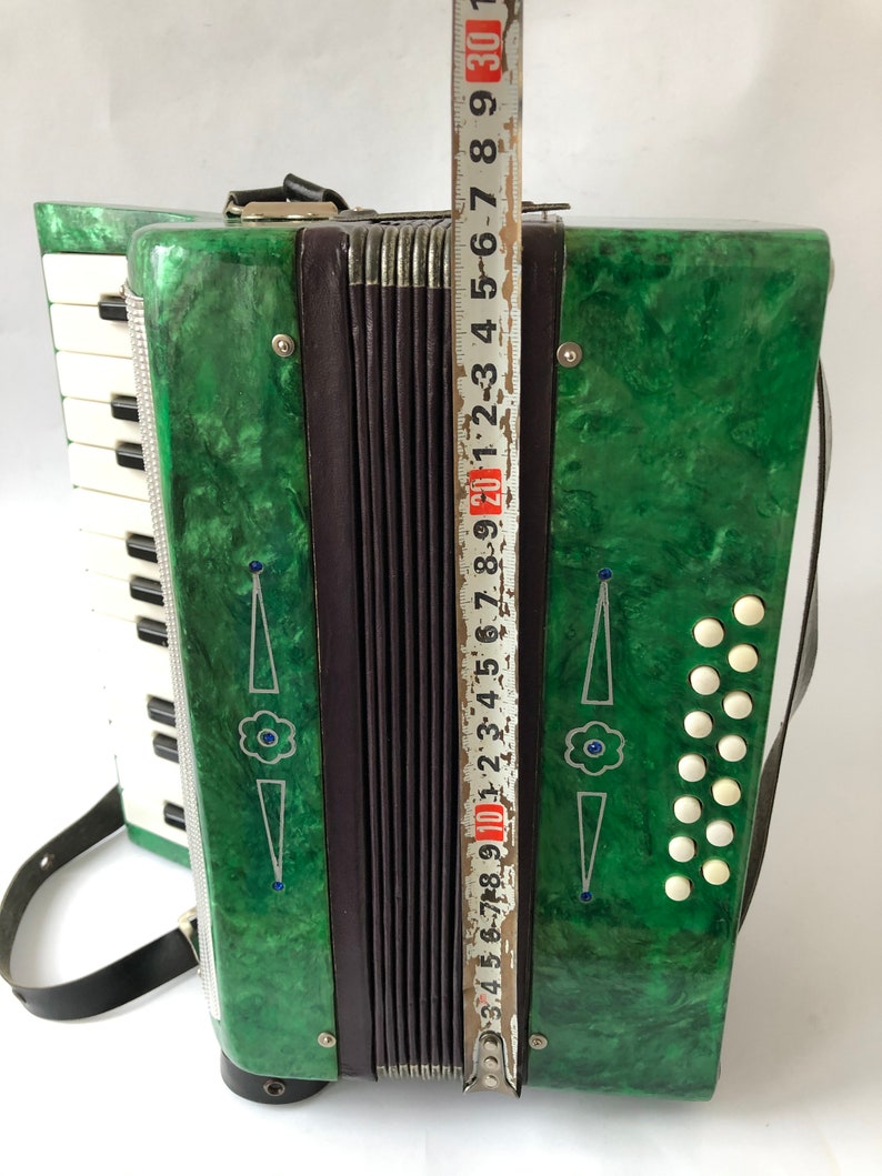 Vintage Button Accordion kid in Original Etsy